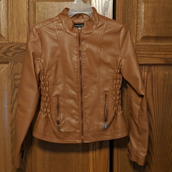 Wet Seal Jackets & Coats Party Leather Jacket Poshmark